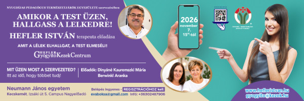 AMIT A LÉLEK ELHALLGAT, A TEST ELMESÉLI…