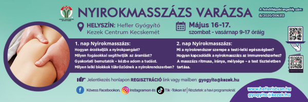 NYIROKMASSZÁZS VARÁZSA