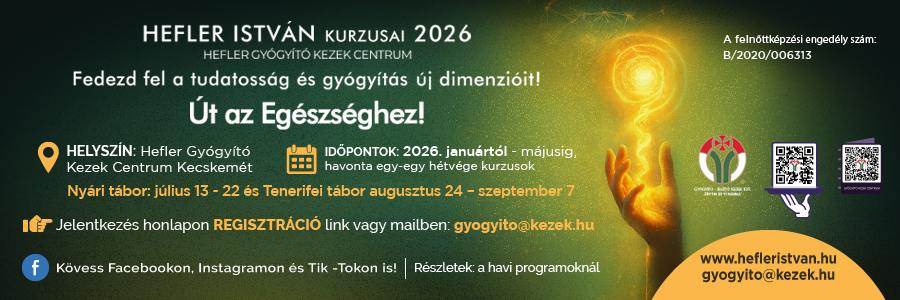 „Hefler István kurzusai 2026”